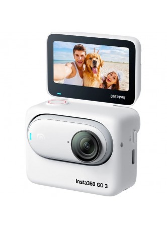 Insta360 GO 3 Action Camera  White 128GB Internal Storage Travel Vlog Sport Outdoor